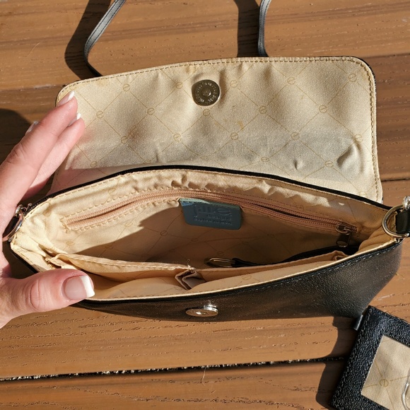 Jill-e Essential Smart Purse Black Crossbody Bag RFID Protection Classic Handbag - Picture 5 of 7